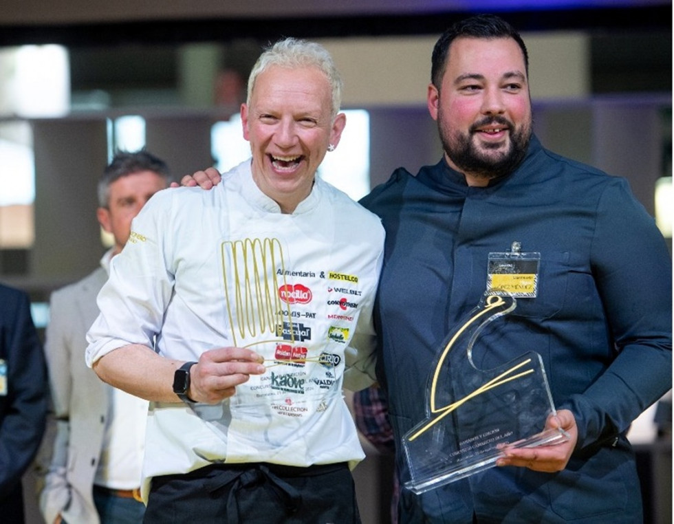 Toño rodriguez miguel lopez ganadores cocinero año camarero año 2024