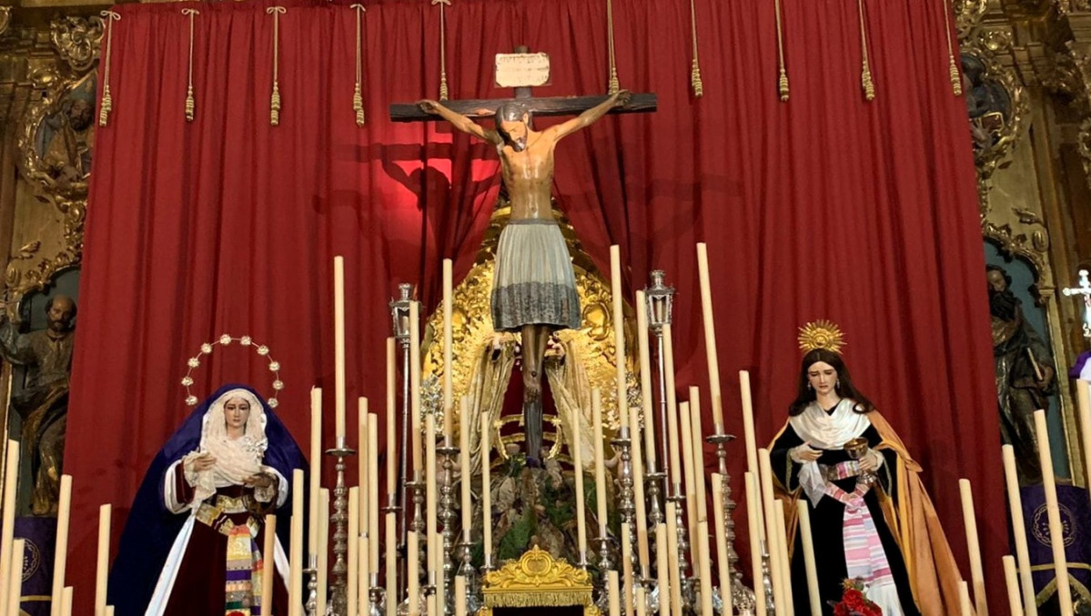 Chucena. Allu00ed reside el Cristo de Burgo