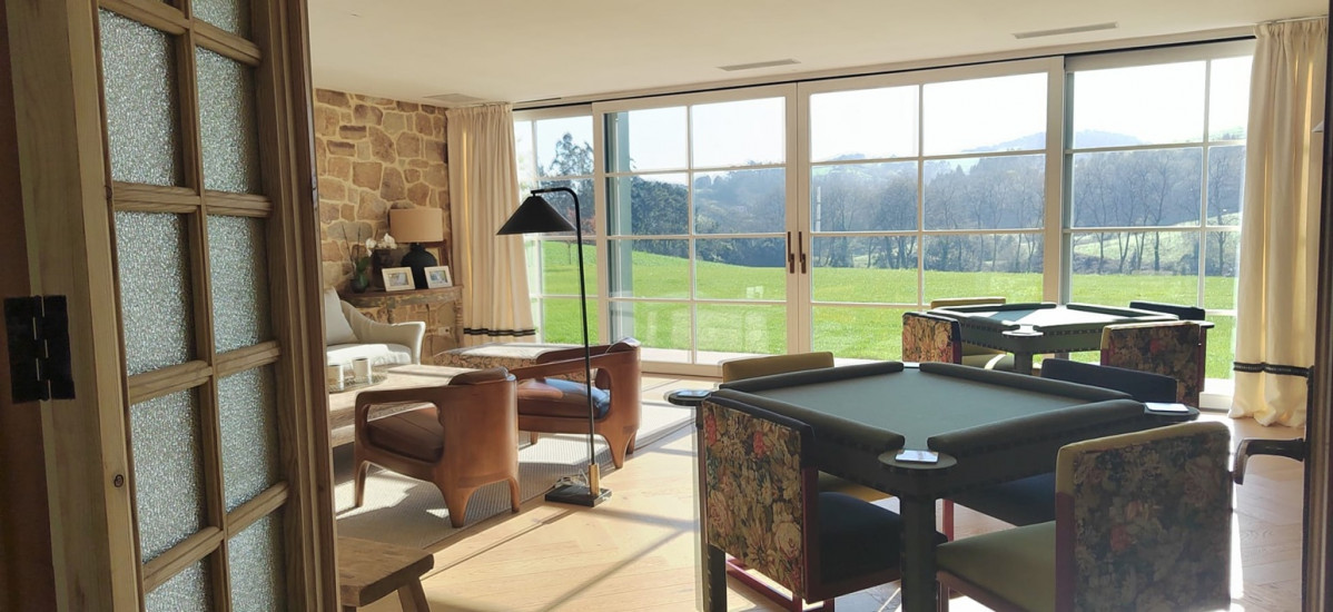 Uno de los salones de La Caseru00eda de La Mar