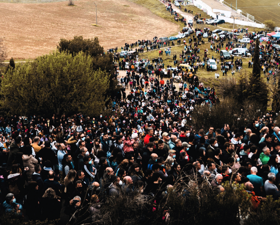 MULTITUDES EN LA ROMERIA