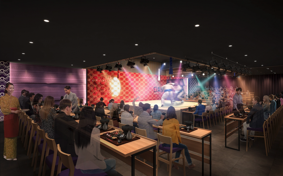 ©Hirakuza THE SUMO LIVE RESTAURANT Hirakuza GINZA TOKYO