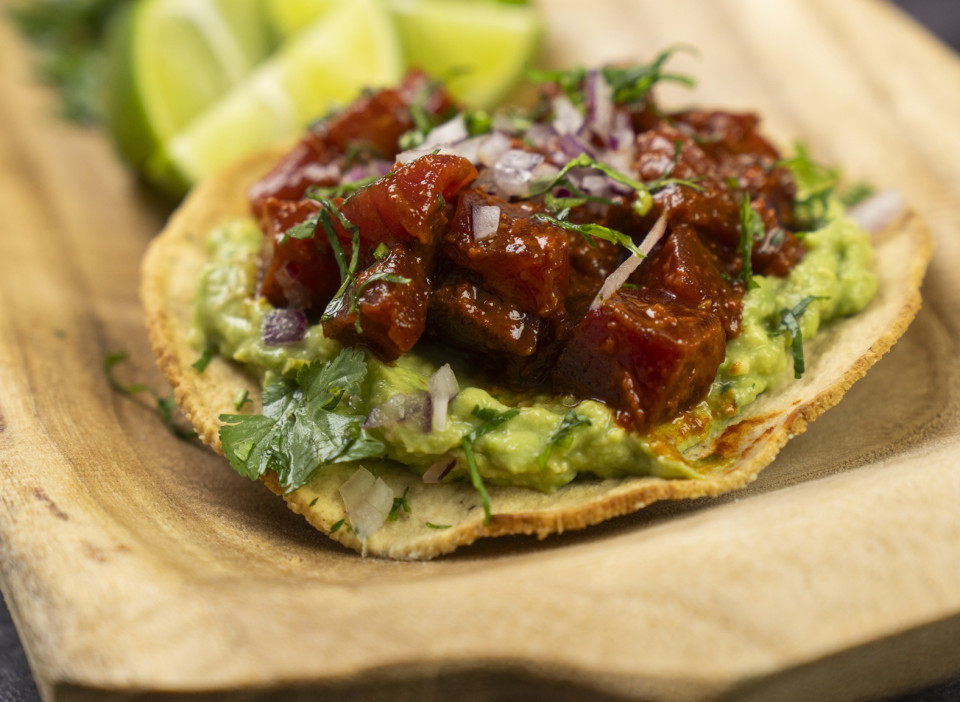 Tostada de atún   Sello Copil V Edicion