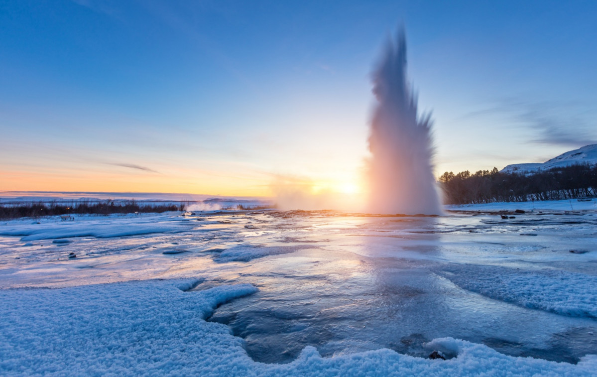 Islandia geysir