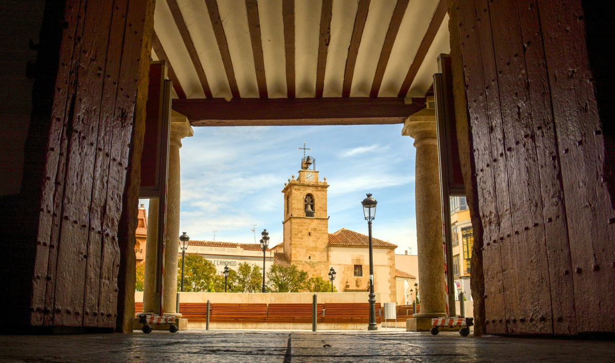 Tomelloso, Plaza desde Posada
