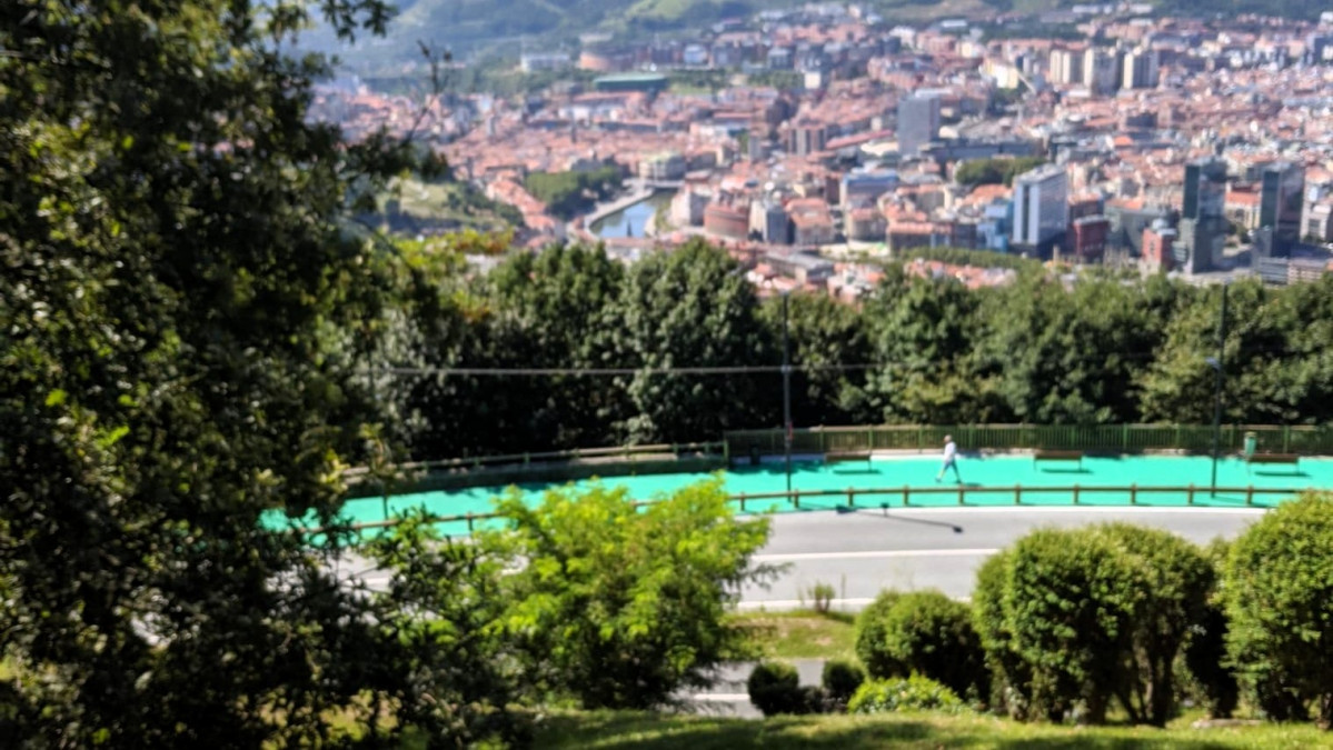 Vistas de Bilbao desde el monte Artxanda