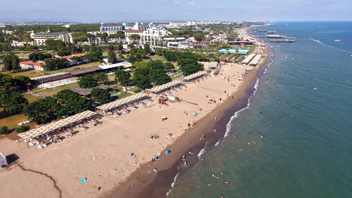 Antalya Playa de aguas turquesas