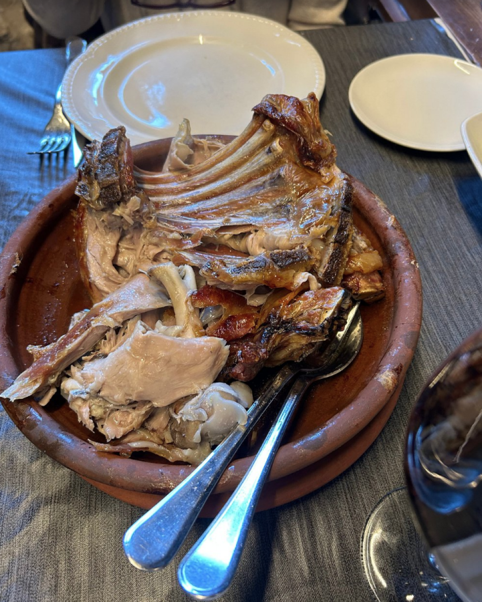 LECHAZO PLATO TIPICO